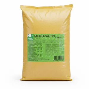 Muruväetis 2,5 kg pakendis tiheda ja rohelise muru kasvatamiseks