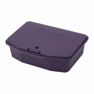 Väike must söödatops hiirtele, turvaline näriliste tõrje seade