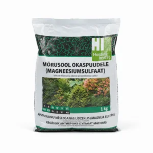 Mõrusool okaspuudele 1kg pakend, magneesiumsulfaat pruunistuvate elupuude raviks