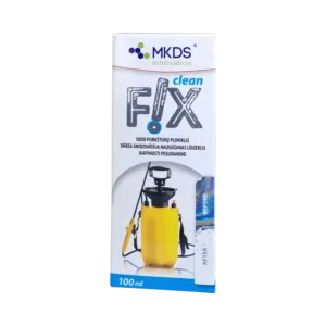 Fix aiapihusti pesuvahend 100 ml pudelis, mis neutraliseerib taimekaitsevahendite jäägid.
