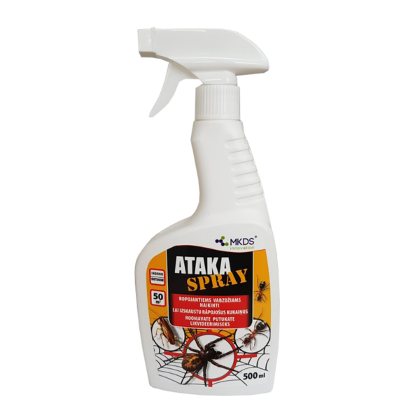 Ataka Spray 500 ml Roomavate putukate likvideerimiseks