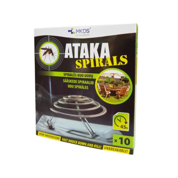Ataka Spirals Sääskede spiraalid 10 tk