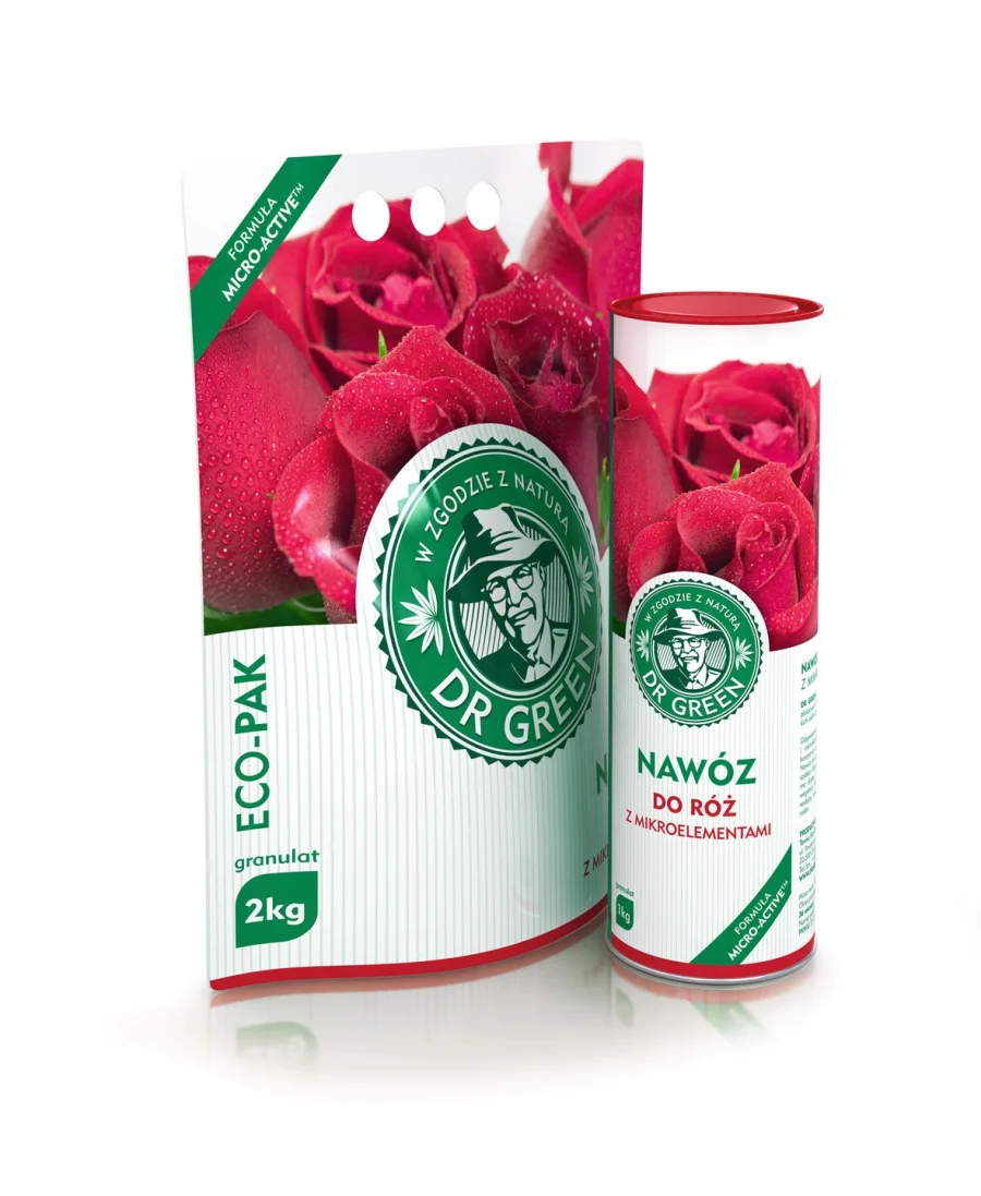 Dr Green roosiväetis 2 kg pakend, granuleeritud mineraalväetis roosidele