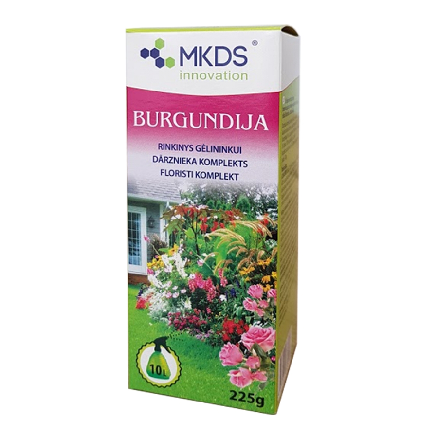 Floristi komplekt burgundija
