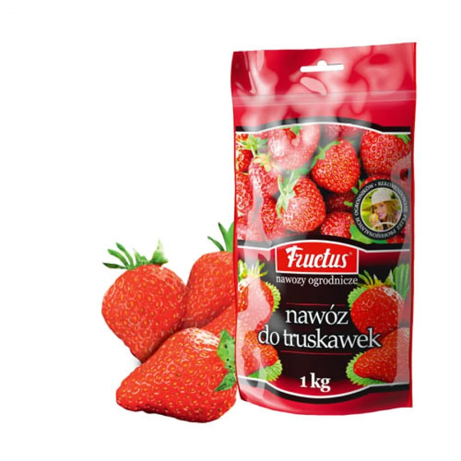 Fructus maasikaväetis 1kg pakend, NPK mineraalväetis maasikatele