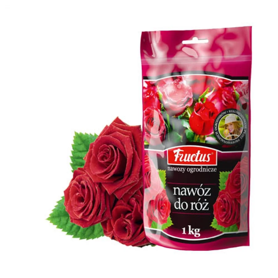 Fructus Roosiväetis 1kg pakend, NPK mineraalväetis roosidele
