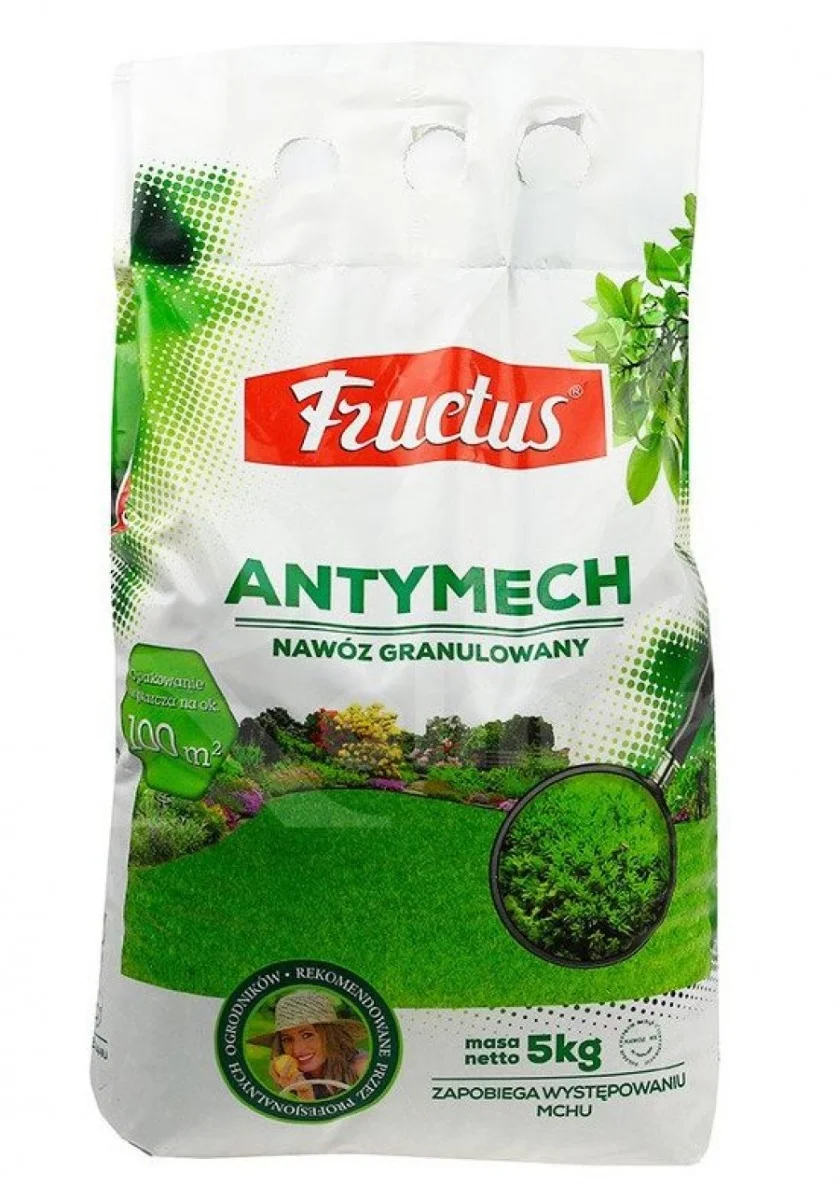 Fructus 5kg muru samblatõrjeväetis granuleeritud NPK väetis rauaga