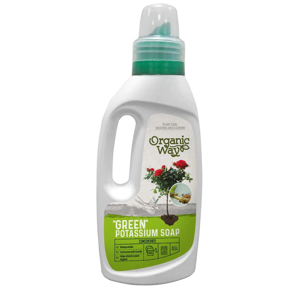 Roheline seep kontsentraat 500ml pudelis - looduslik vahend taimede pesemiseks ja kahjuritõrjeks