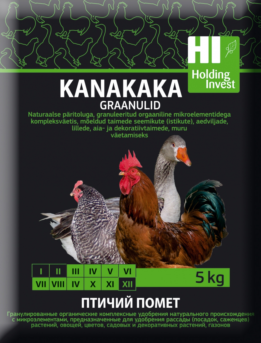 Kanakaka graanulid 5 kg