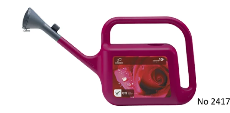 Burgundia punane 10 l kastekann aia ja kasvuhoone kastmiseks