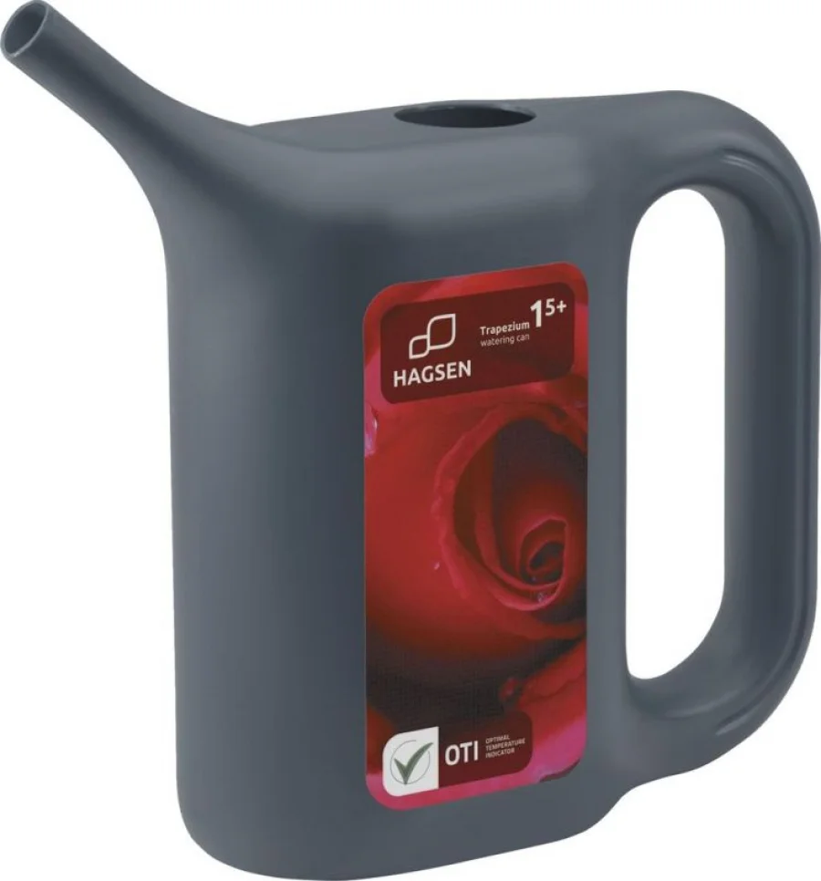 Burgundia punane 1.5 liitrine kastekann toataimede kastmiseks