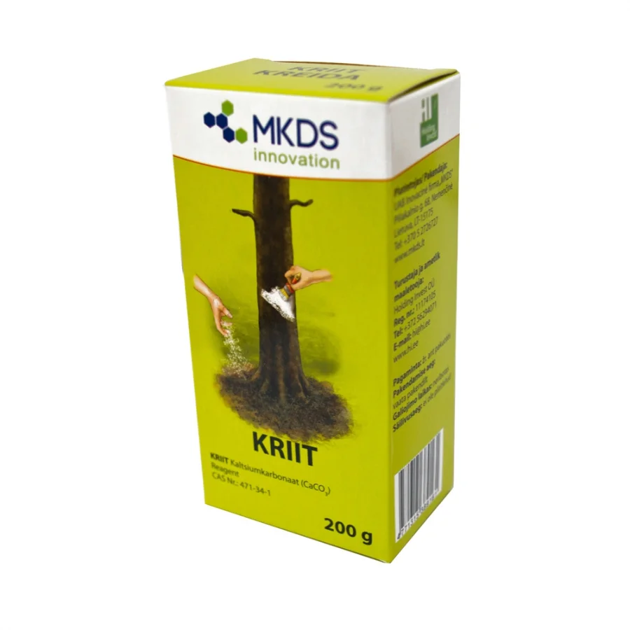 Kriit 200 g pakend mulla happesuse neutraliseerimiseks ja puude valgendamiseks