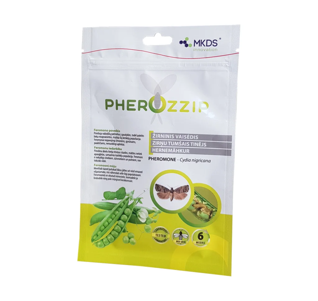 Pherozzip feromoon hernemähkuri tõrjeks - pakend ja kapsel