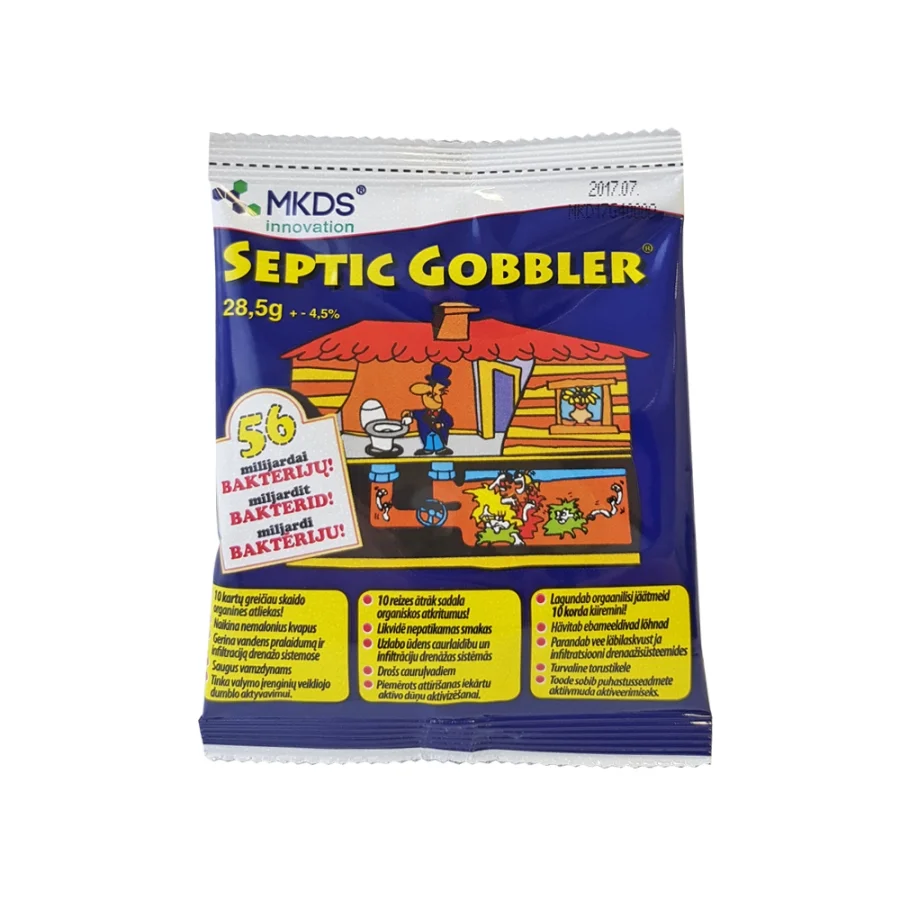 Bioloogiline puhastusvahend ja septiku bakterid Septic Gobbler 28,45 g