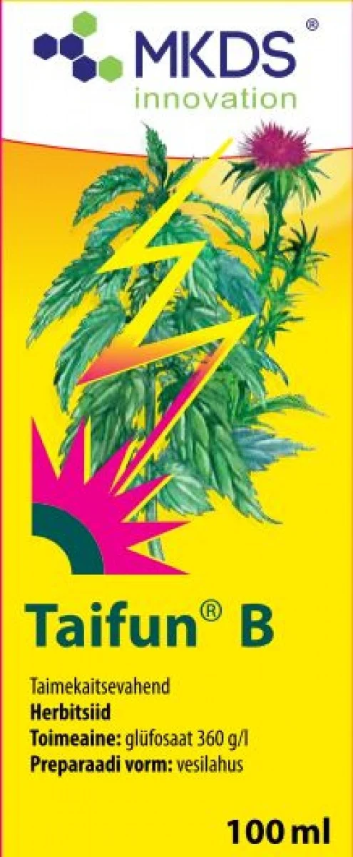 Taifun B 100ml üldhävitav herbitsiid umbrohutõrjeks