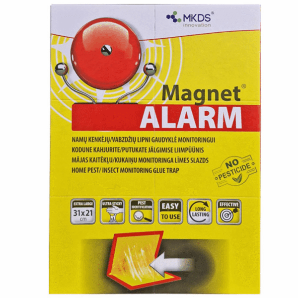 Magnet Alarm Kahjurite jälgimise liimpüünis 31x21 cm
