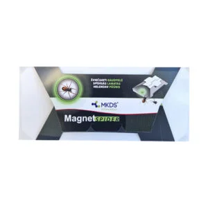 Magnet Spider helendav liimpüünis öiste putukate ja majasoomukate ohutuks püüdmiseks.